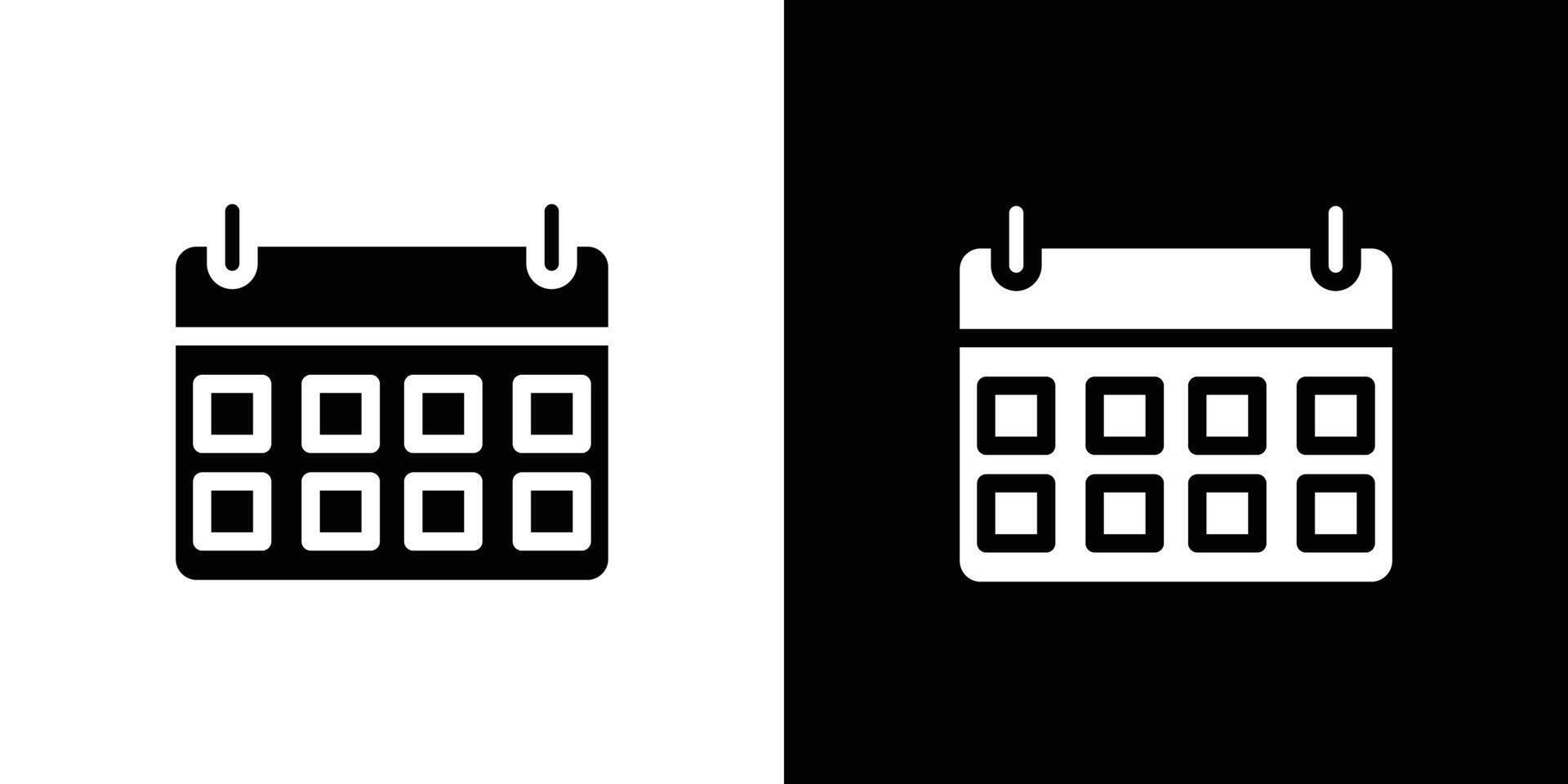 calendar icon Art design illustration vector