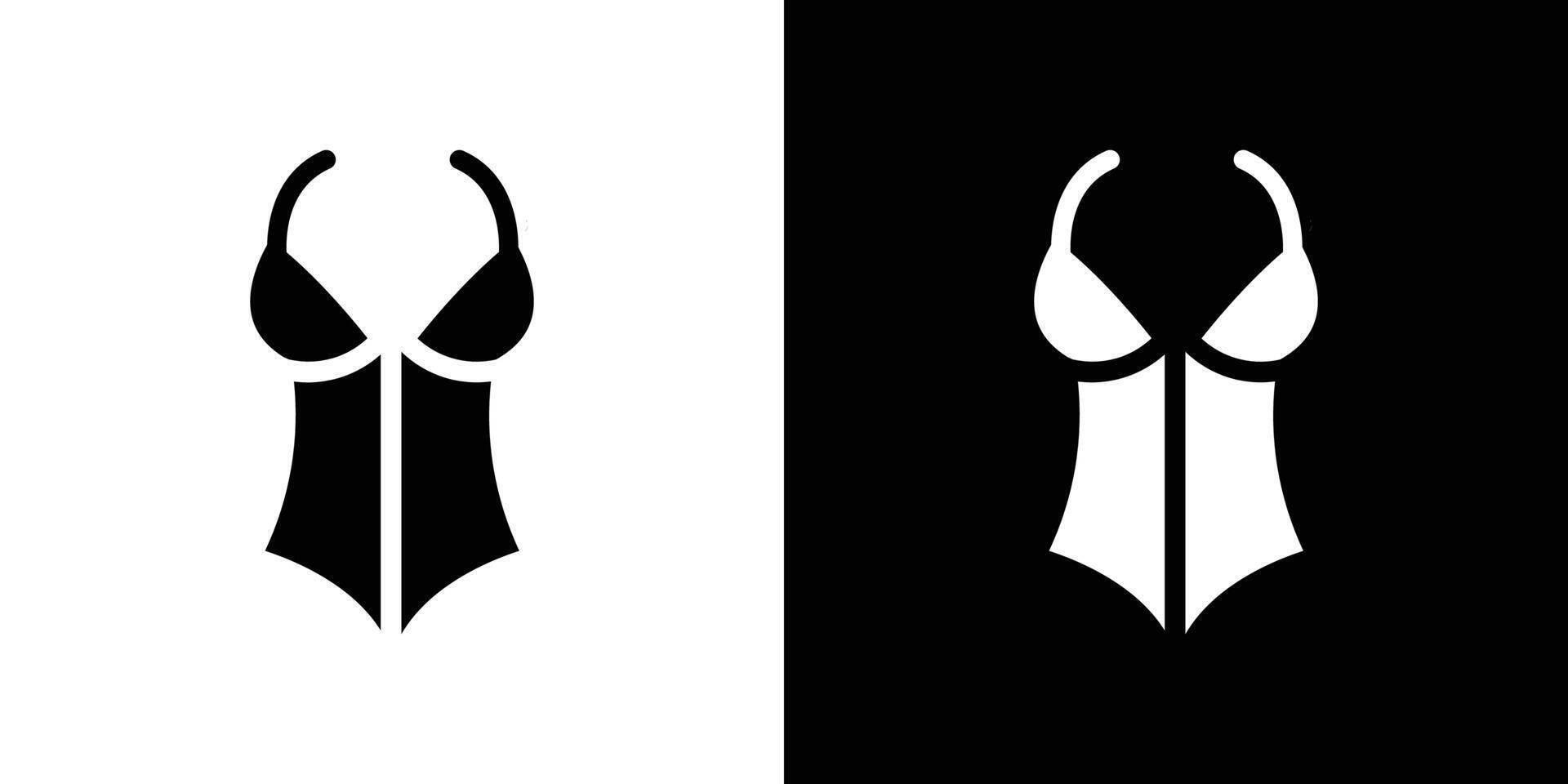 Corset icon set illustration vector