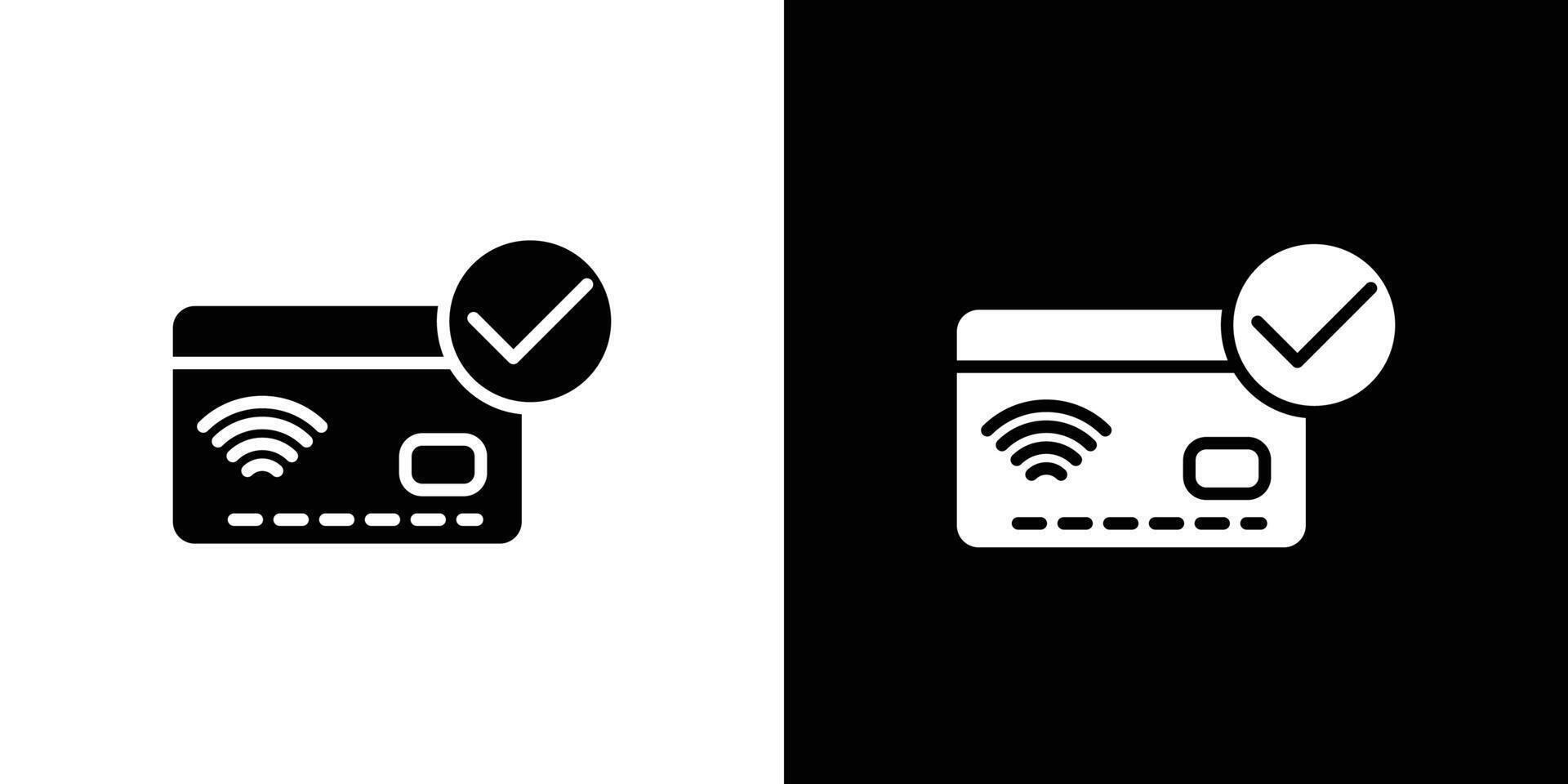 Contactless Payment icon Art design illustration vector