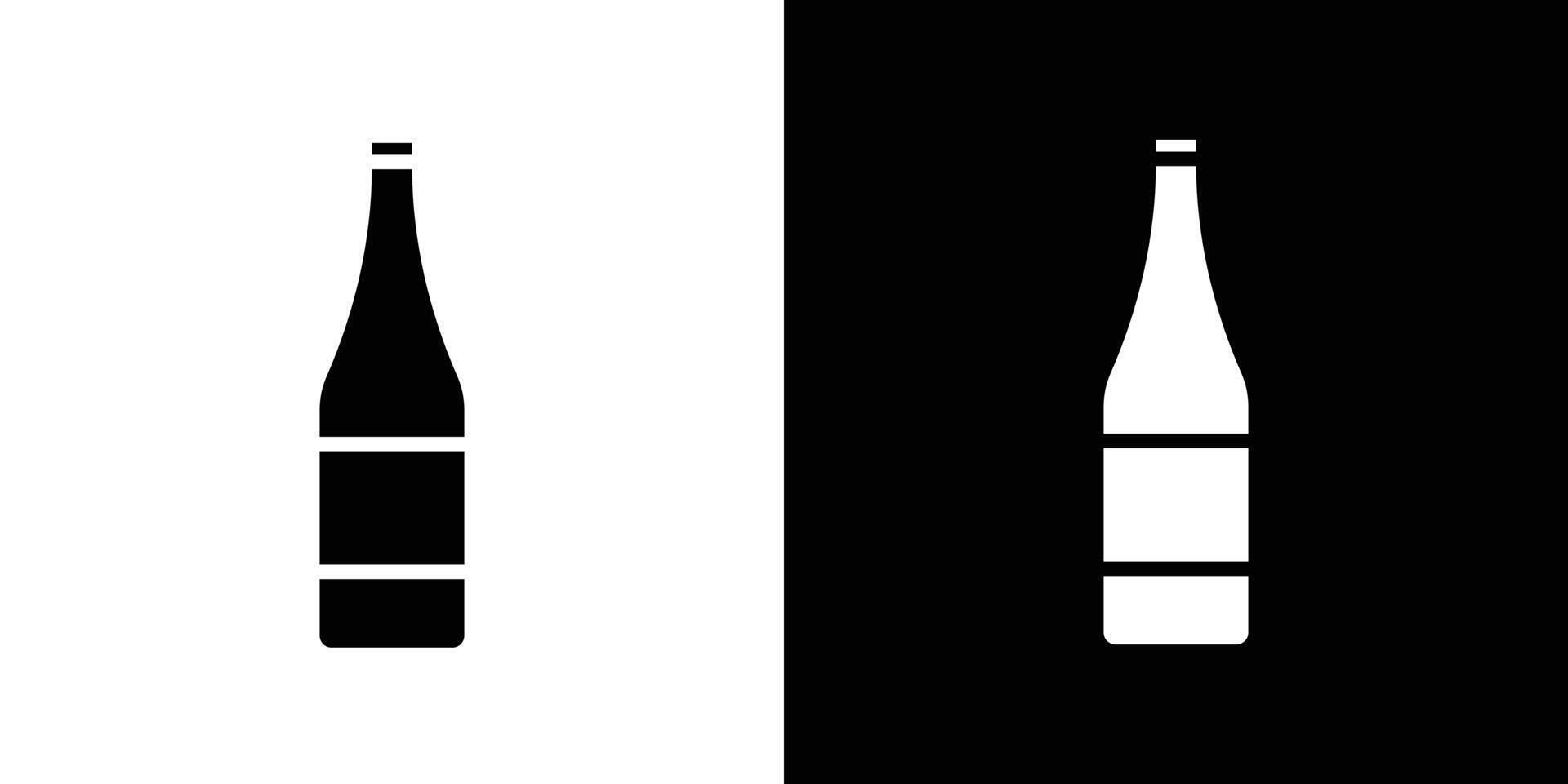 Bottle icon Art design illustration vector