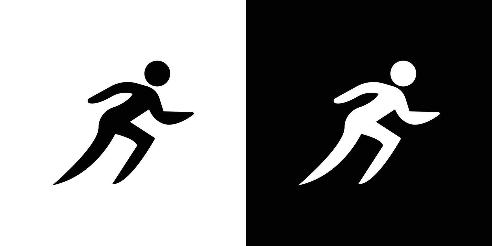 Sprint icon Flat art illustration in outline vector