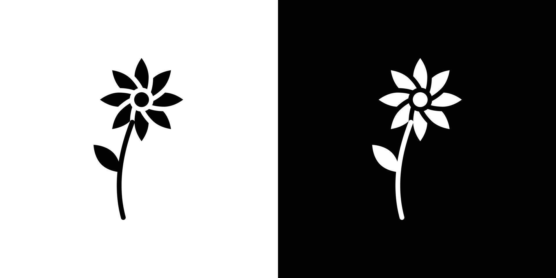 Flower icon Art design illustration vector