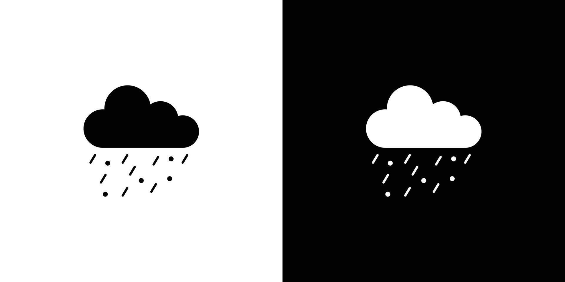 Rain icon Art design illustration vector