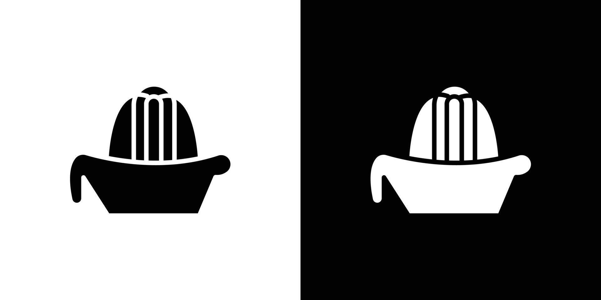 Lemon squeezer icon Flat art illustration in outline vector