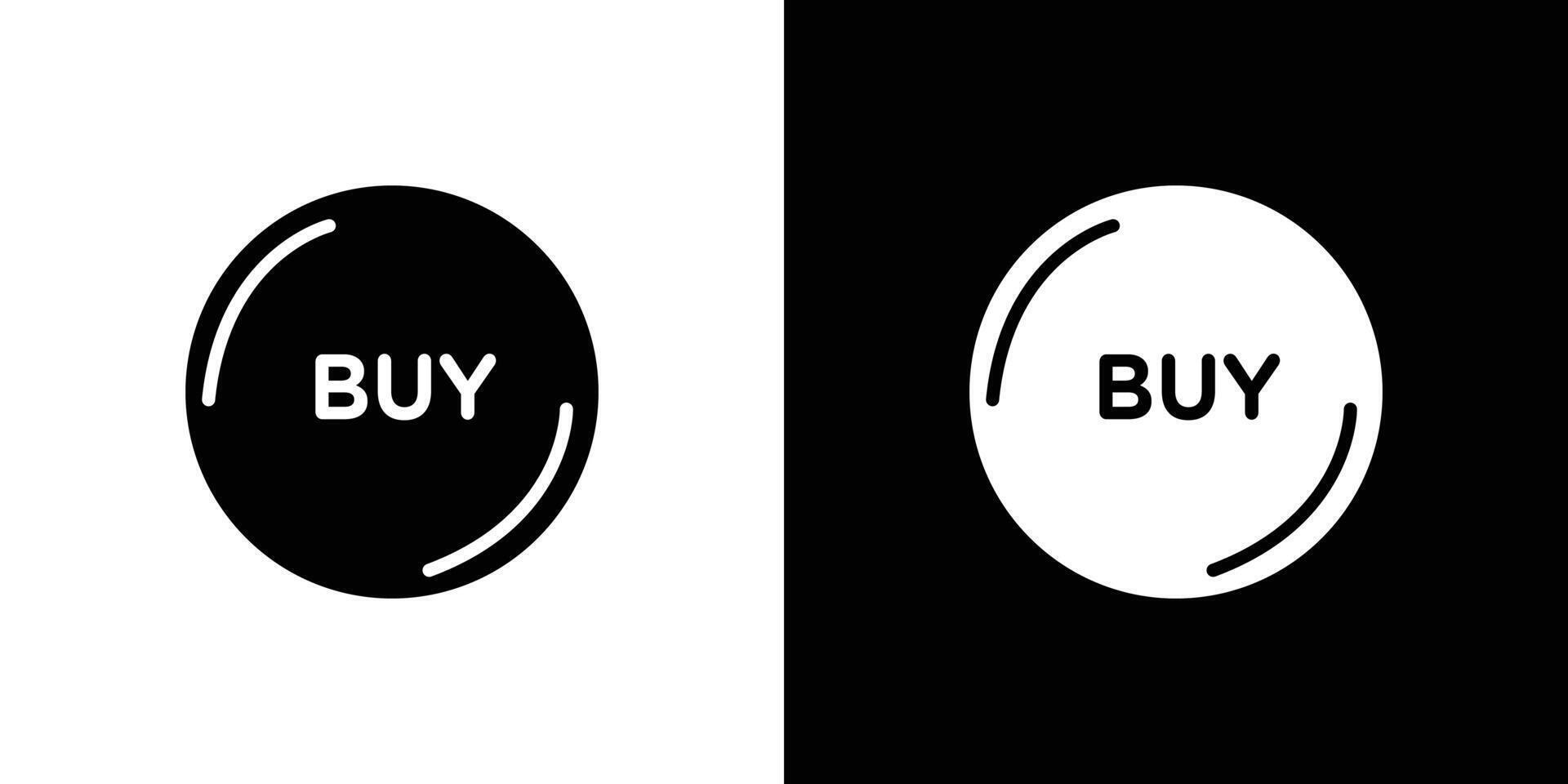 Stock buy icon Flat art illustration in outline vector