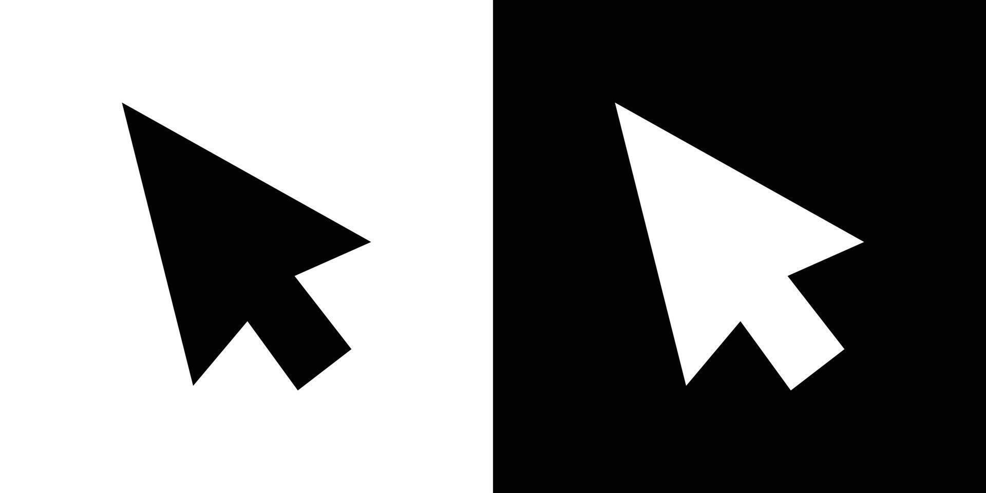 Cursor icon Flat art illustration in outline vector