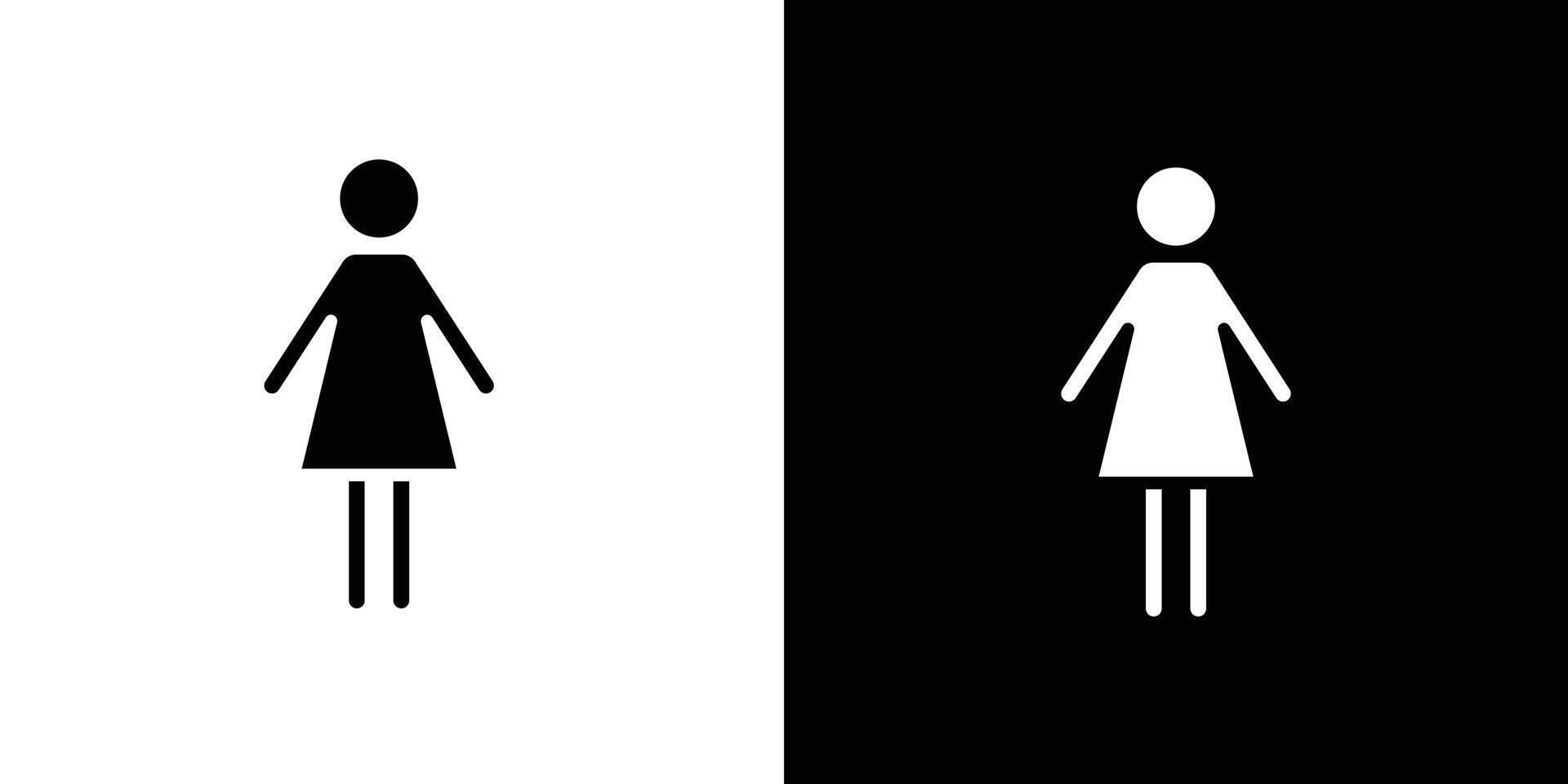 Female icon Art design illustration vector
