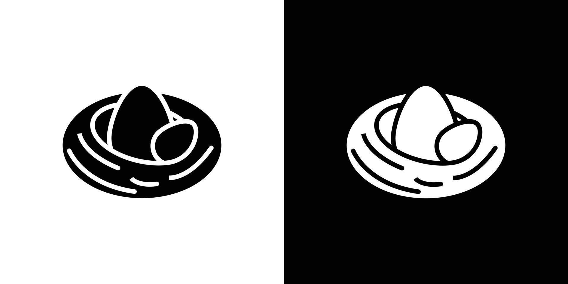 Nest icon Art design illustration vector