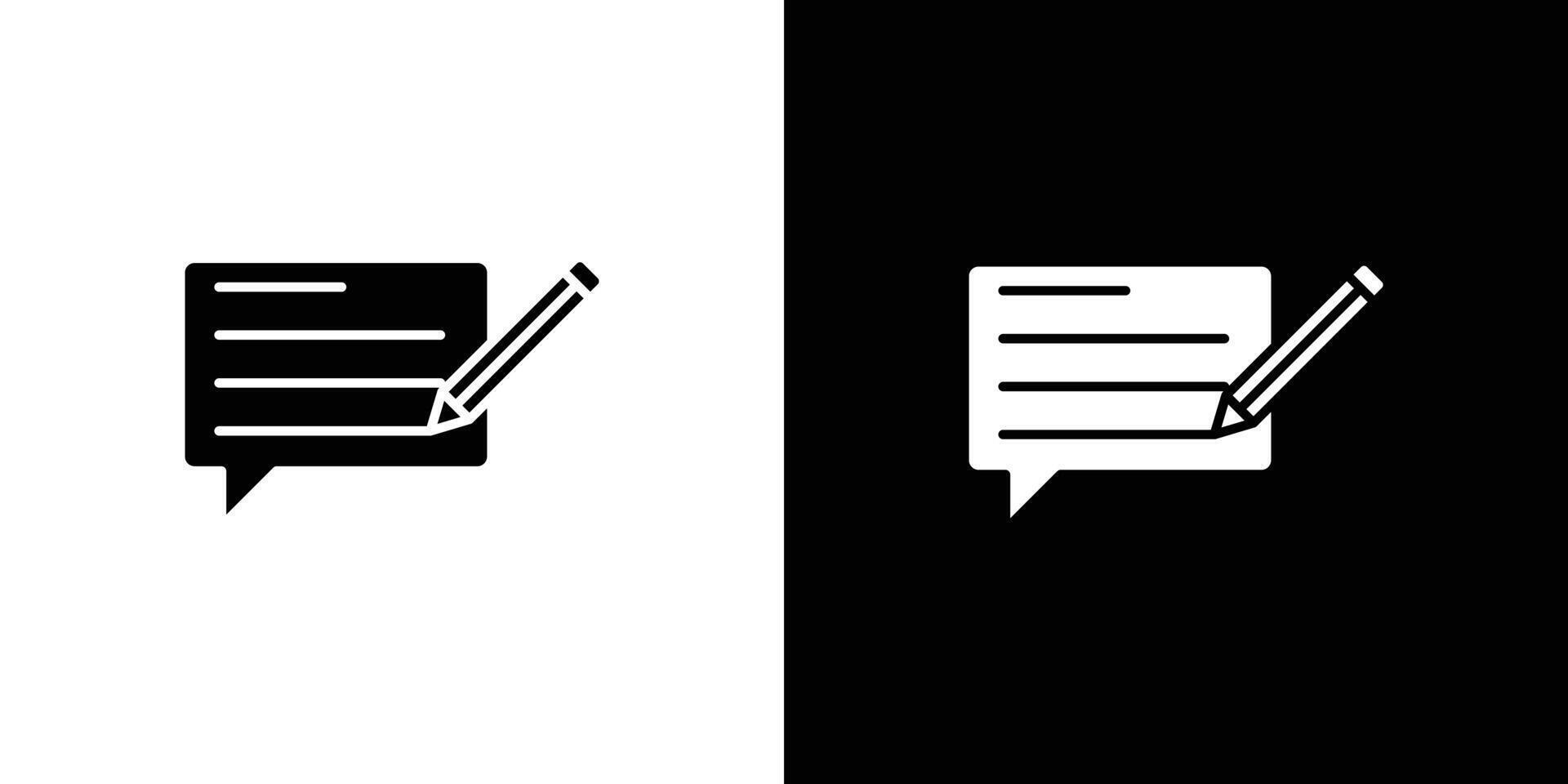 review icon Art design illustration vector