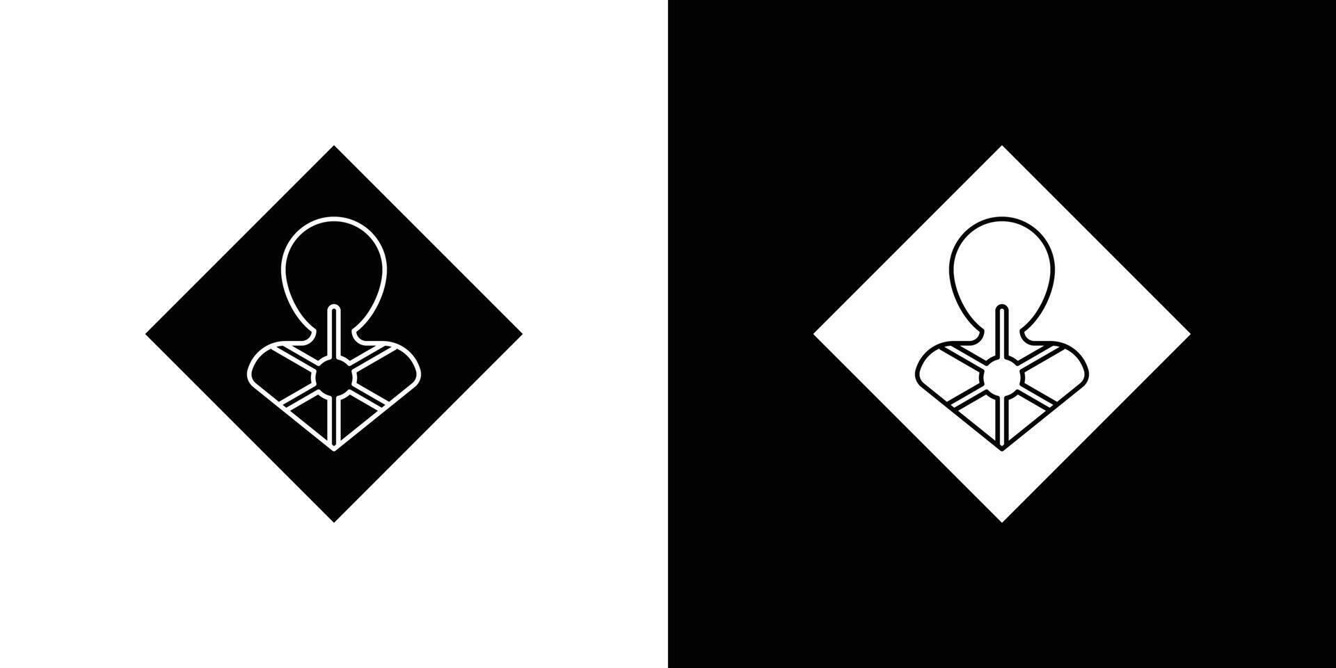 Carcinogen icon Art design illustration vector