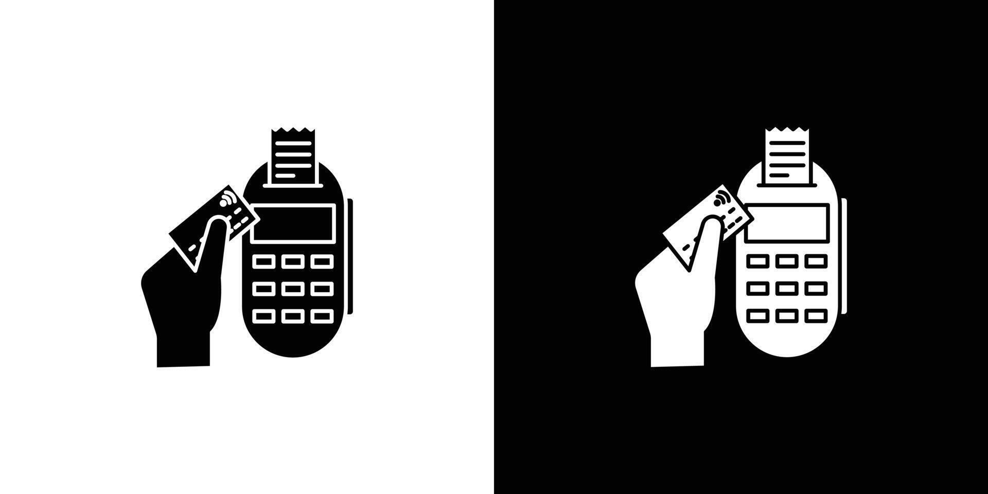 Payment terminal icon Art design illustration vector