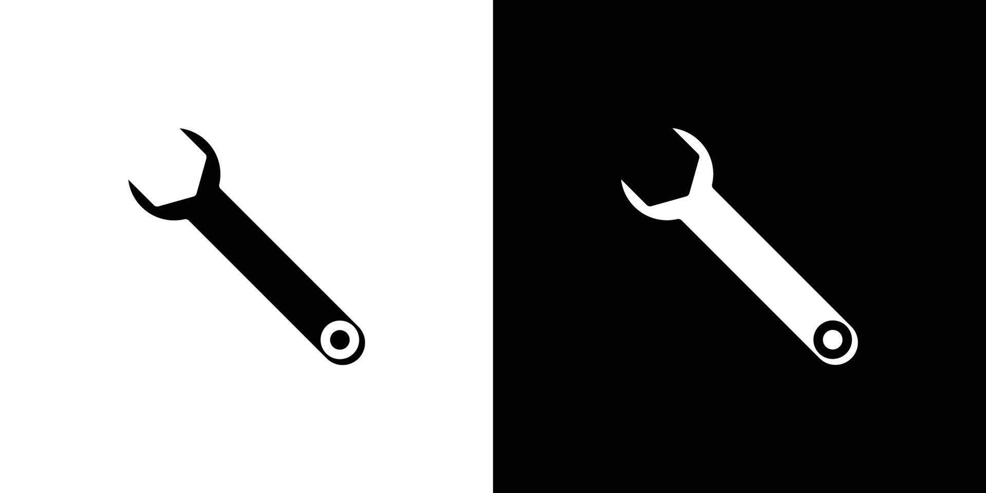 Wrench icon Art design illustration vector