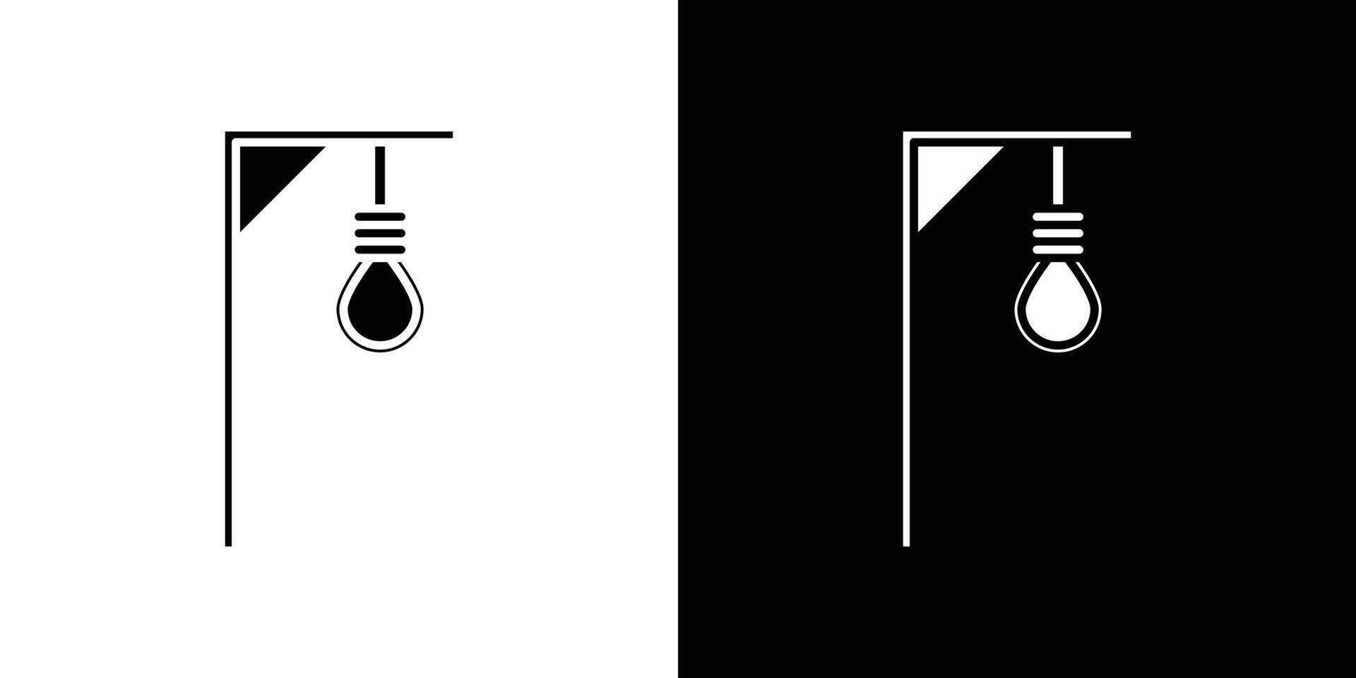 gallows icon Art design illustration vector