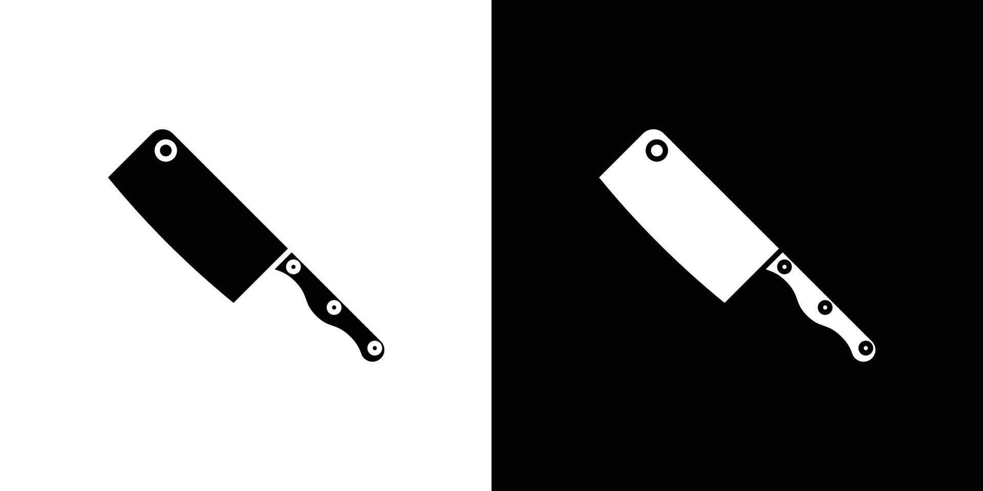 Cooking chef knife icon Art design illustration vector