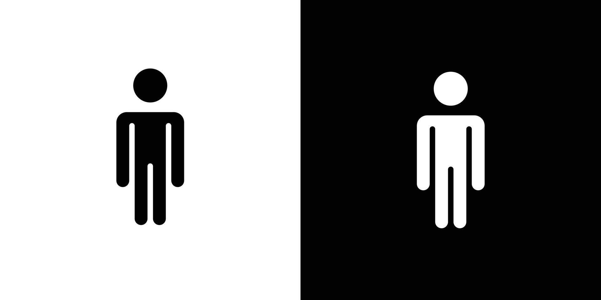 Man icon Art design illustration vector