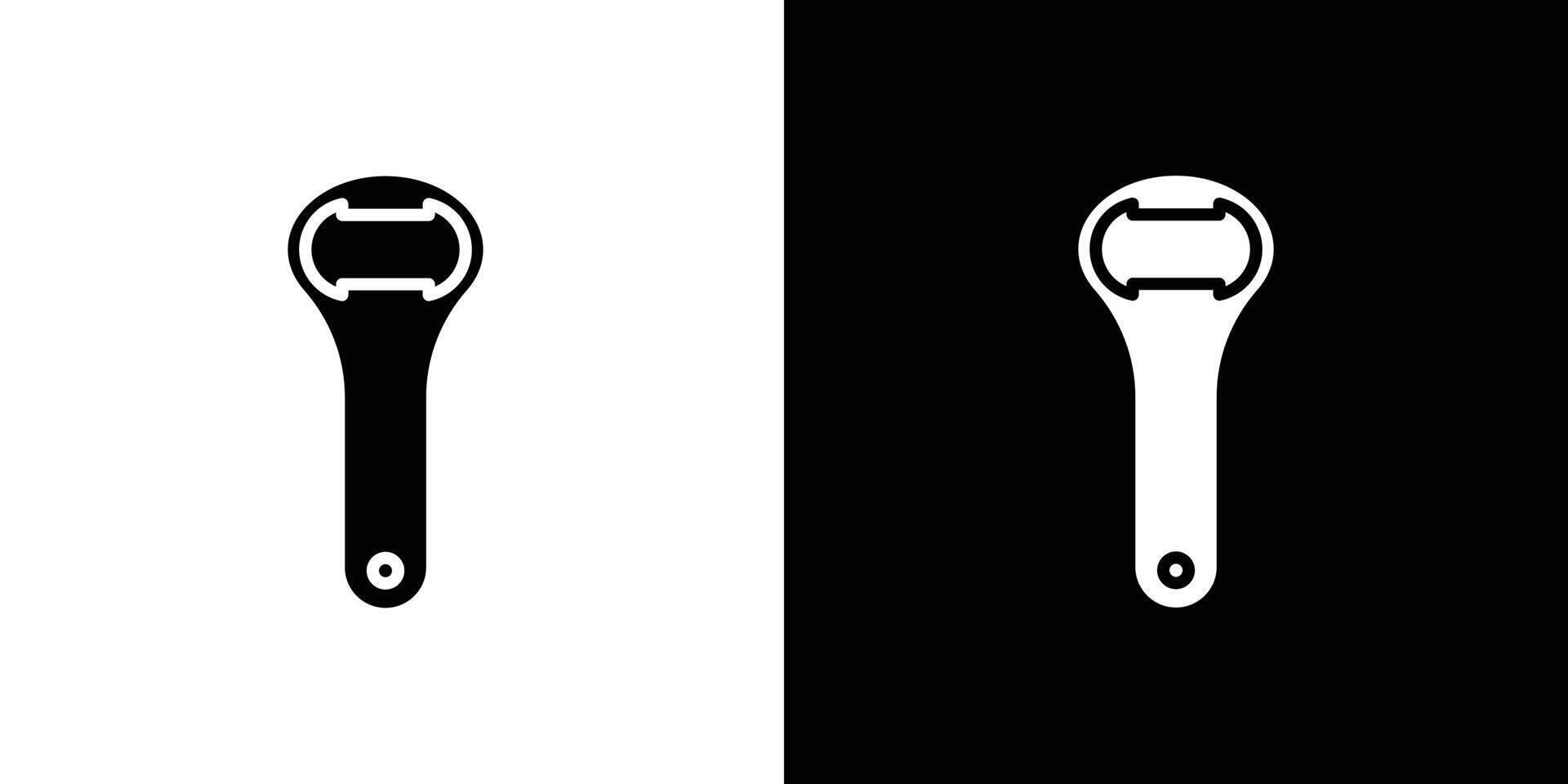 Bottle opener icon Art design illustration vector