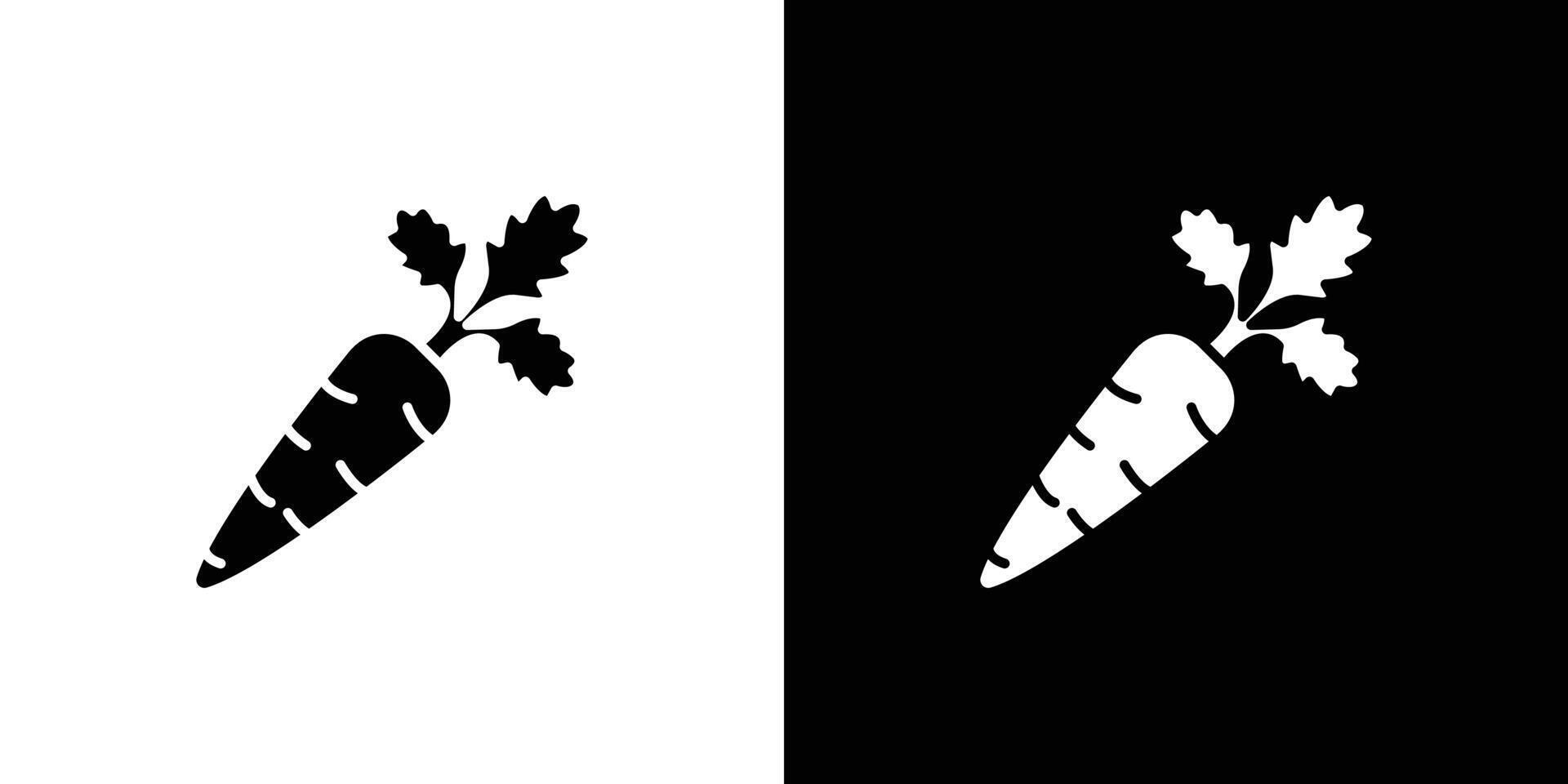 Carrot icon Art design illustration vector