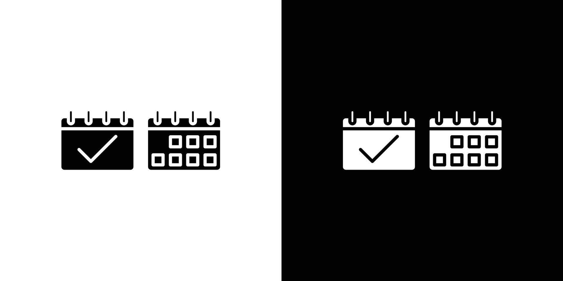 Calendar icon Art design illustration vector