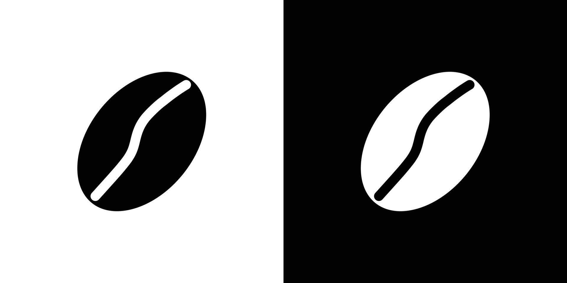 Coffee beans icon set illustration vector