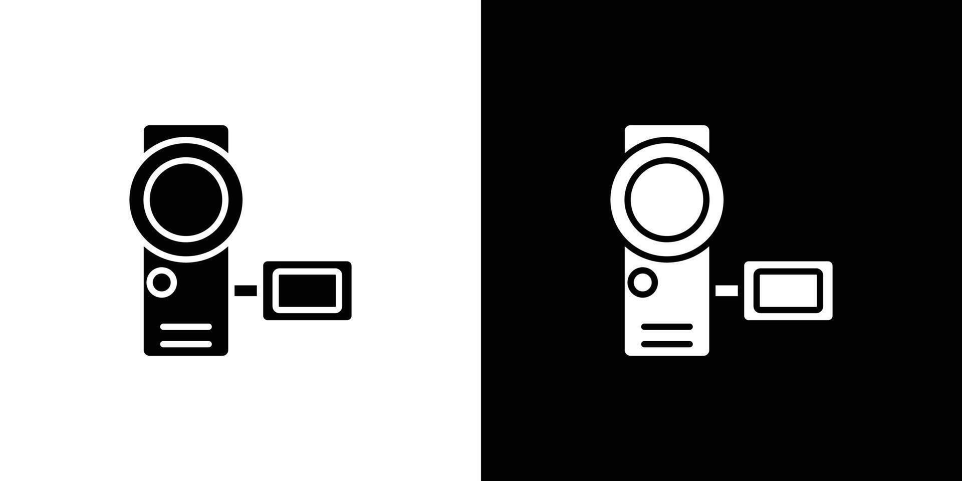 Handy Cam Icon set illustration vector