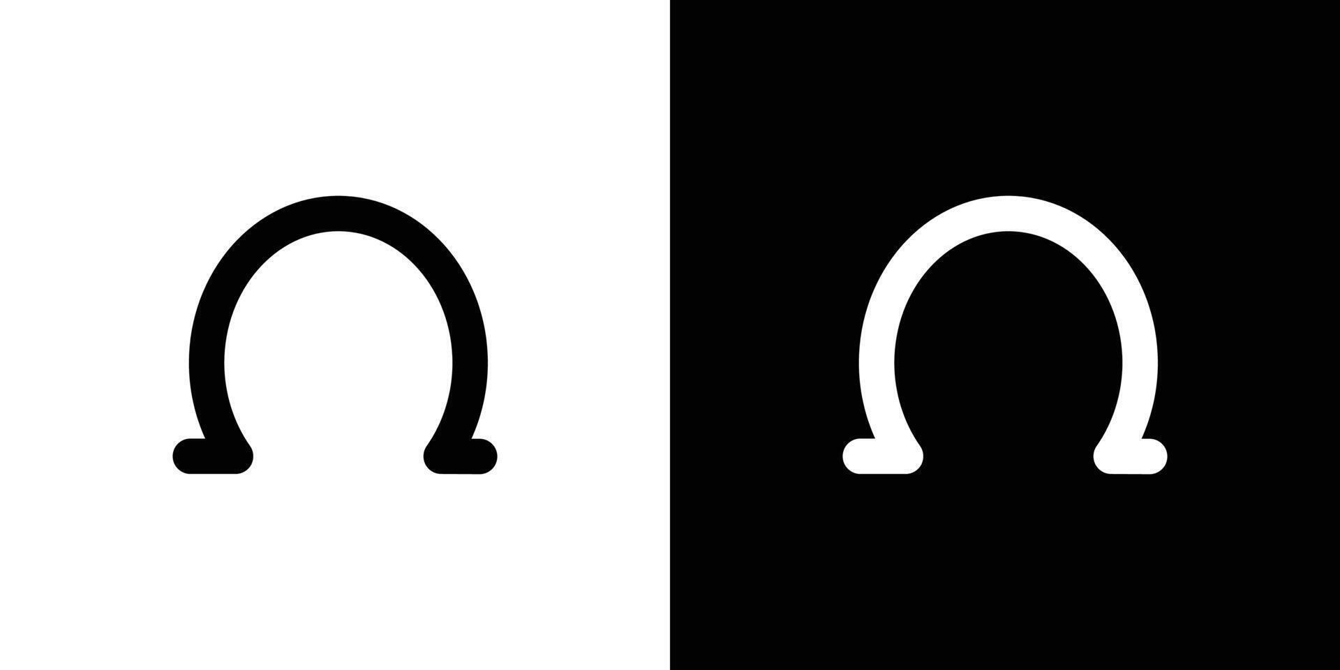 omega icon set illustration vector
