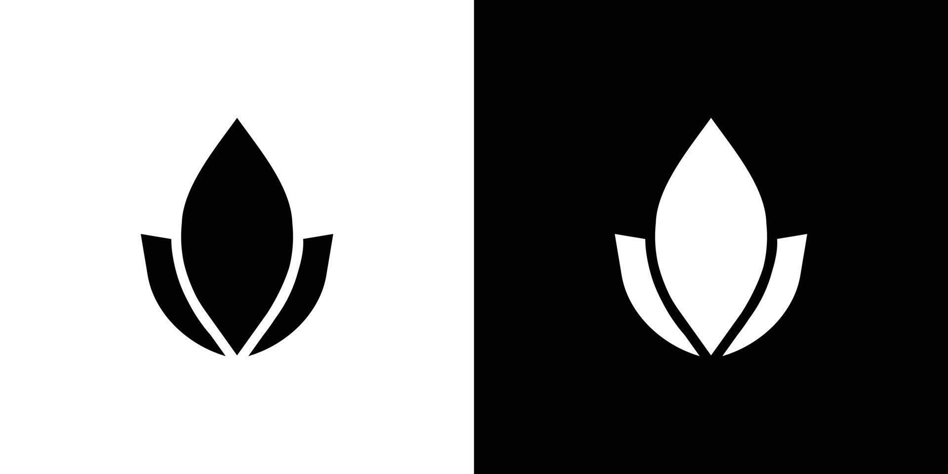 Lotus Icon set illustration vector