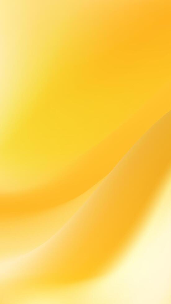 yellow abstract background with soft waves vector