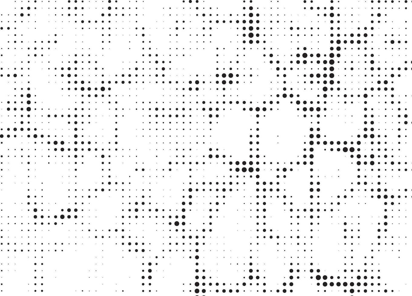 a black and white dotted pattern background, a black and white image of a dotted line, a black and white halftone pattern with dots, black and white dot vintage grunge texture, vector