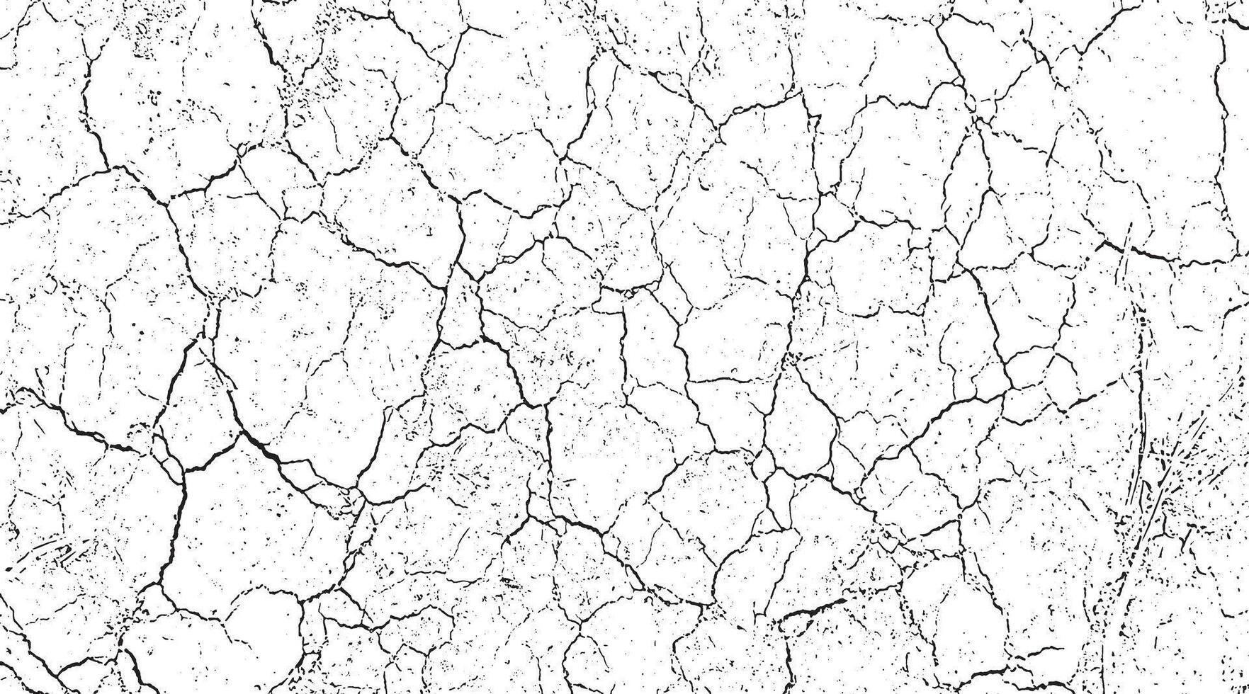 cracked concrete of grunge texture background with cracks, a white textured background with a white texture and a black grunge effect, vector