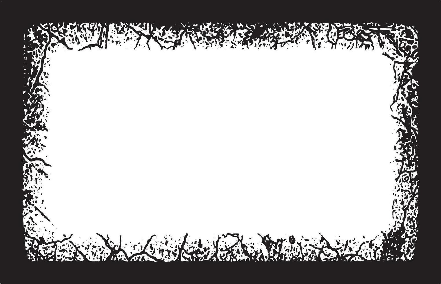 grunge frame with black and white , a set of grunge frames with black and white designs illustrations vector