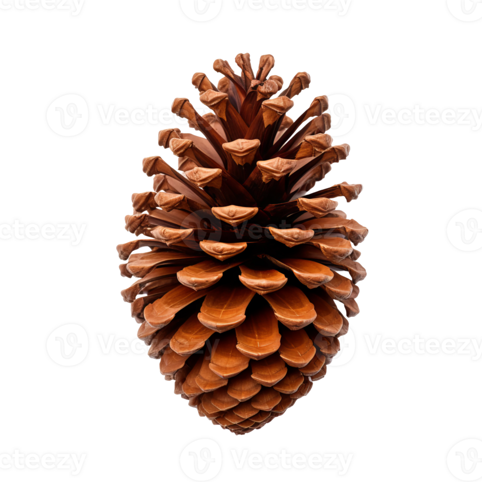 a pine cone on a transparent background png