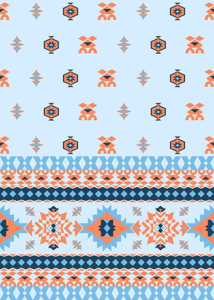 Pattern design featuring traditional Palestinian embroidery motif vector