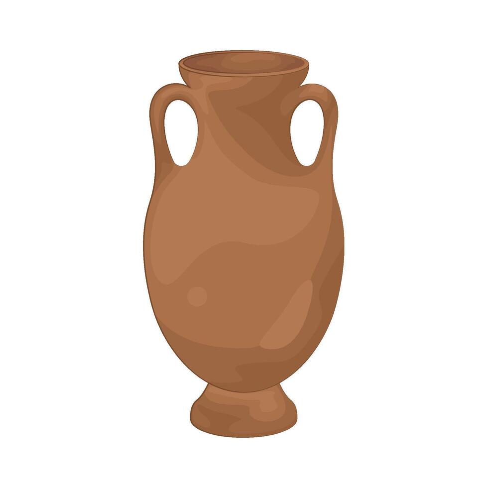 Illustration of ancient vase vector