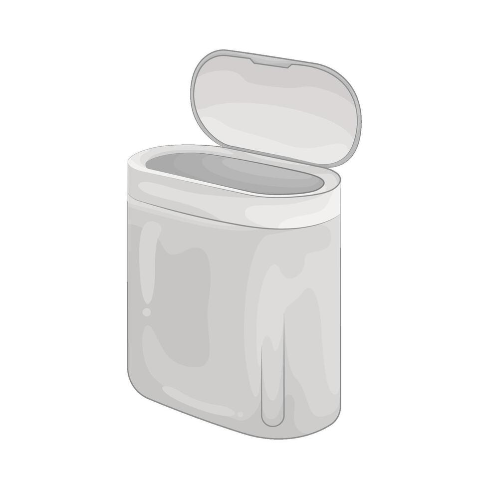 Illustration of smart trash vector