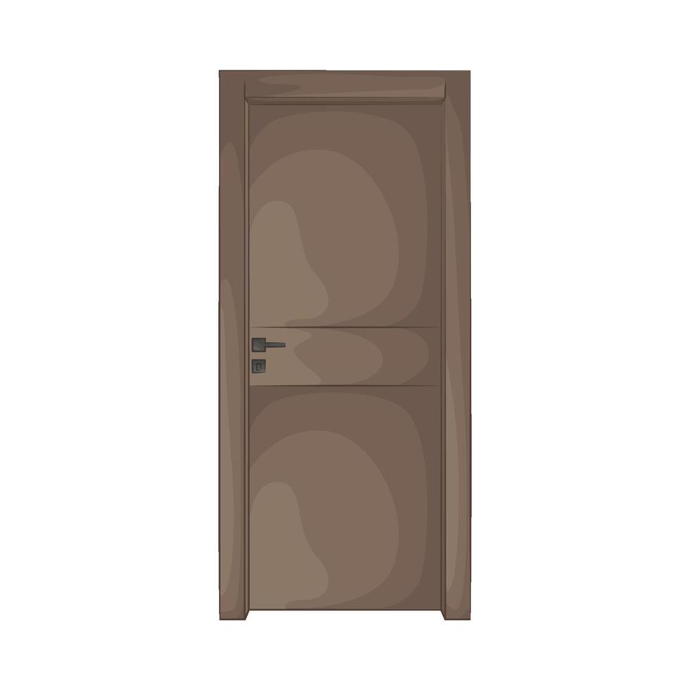 Illustration of door vector