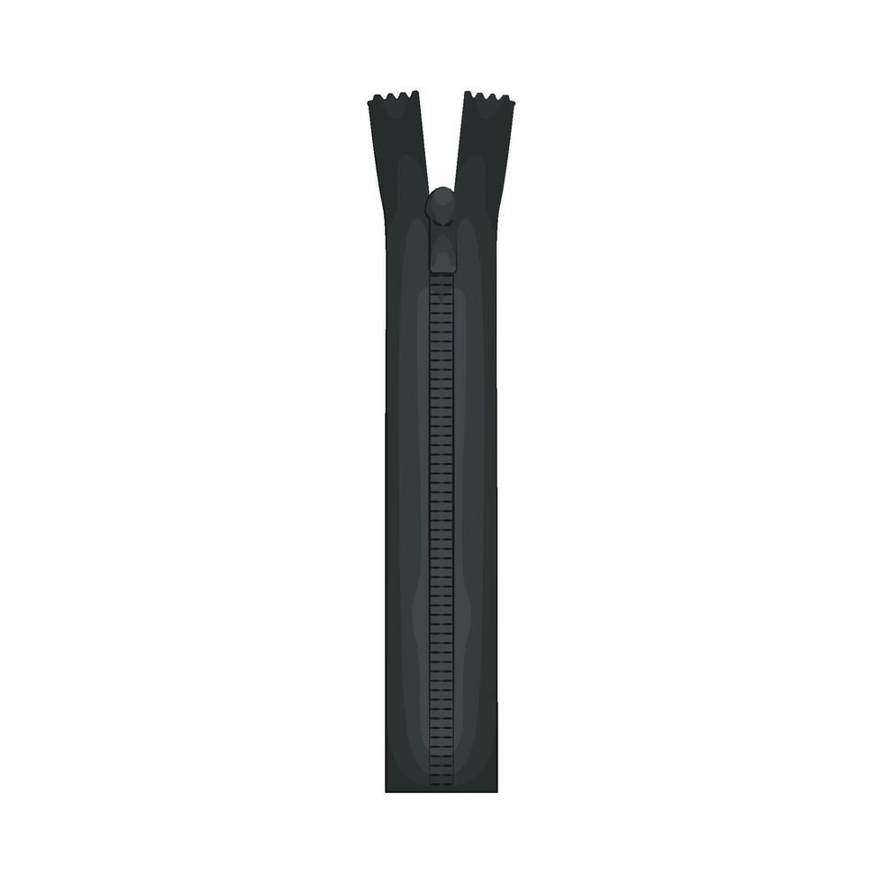 Illustration of zipper vector