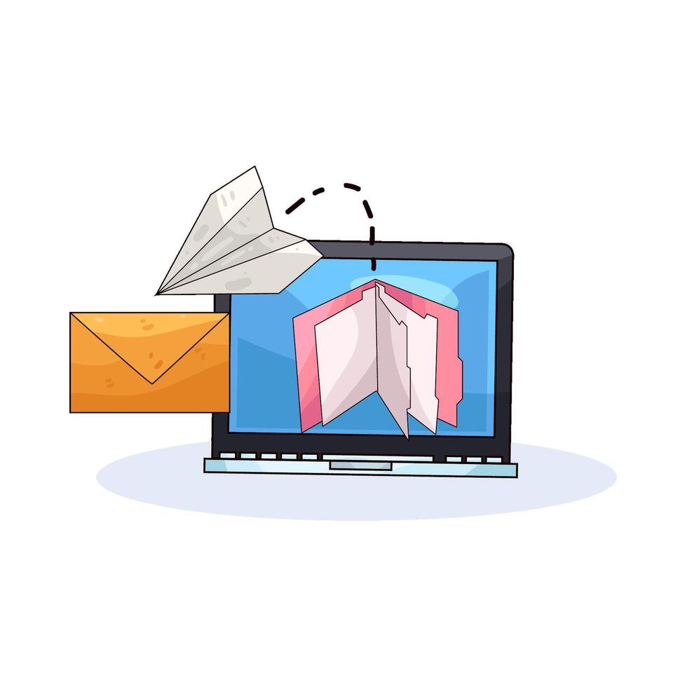share folder to email vector