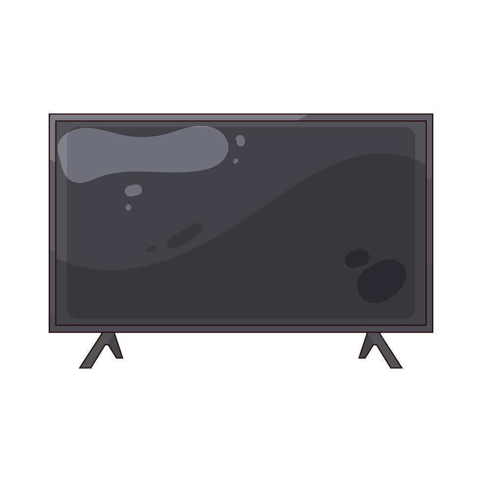 Illustration of smart tv vector