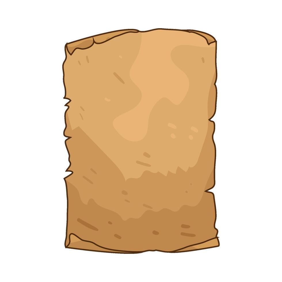 Illustration of old paper vector