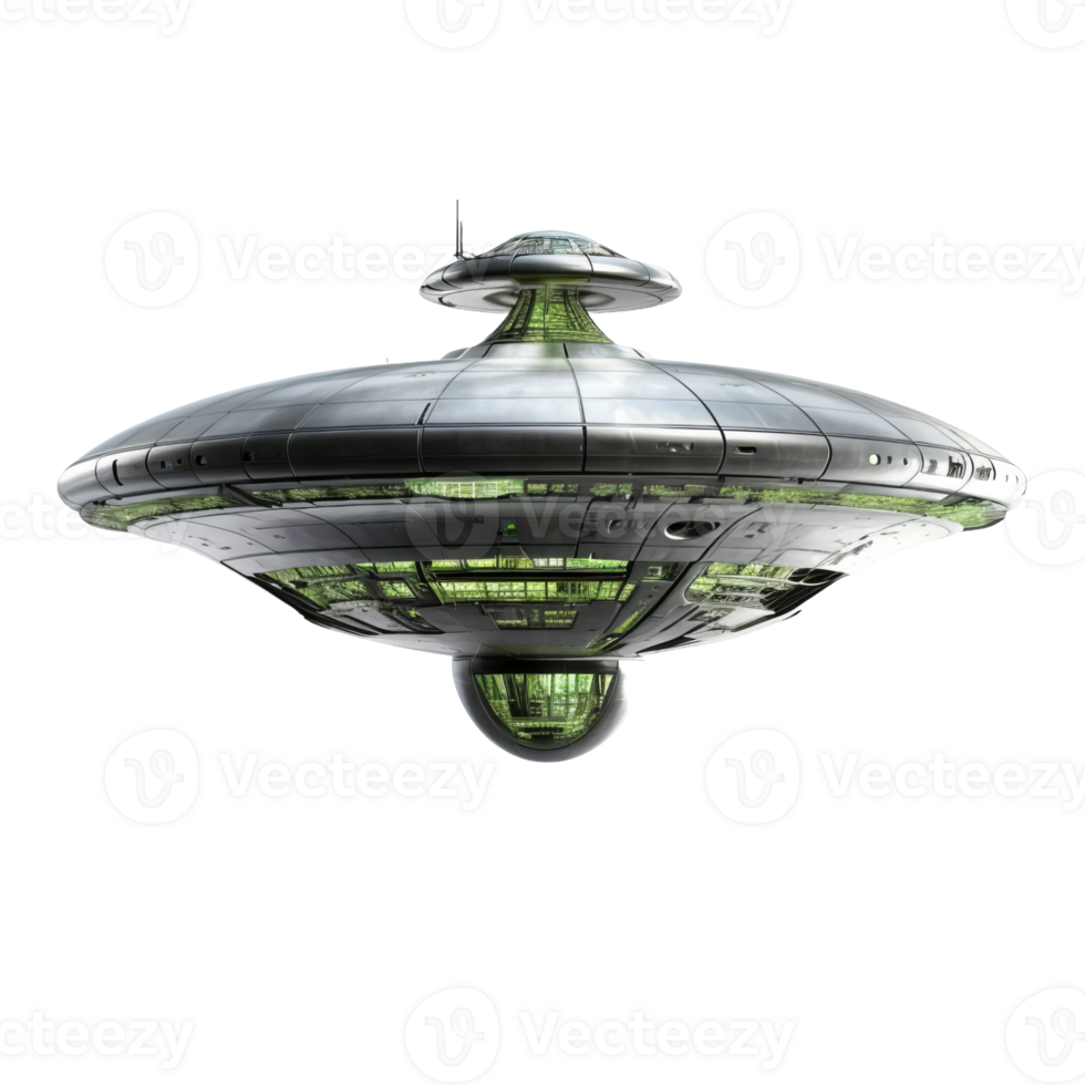 a flying saucer on a transparent background png