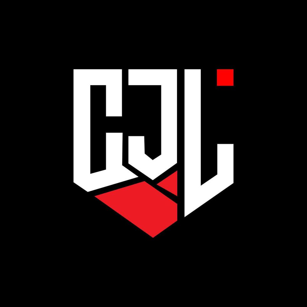 CJL letter logo abstract design. CJL unique design. CJL. vector