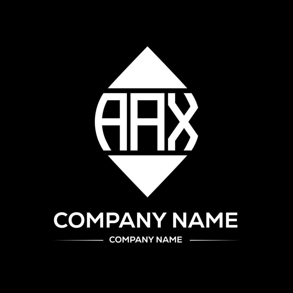 AAX Logo Design typography and Creative Letter Logo Concept. AAX unique design. vector