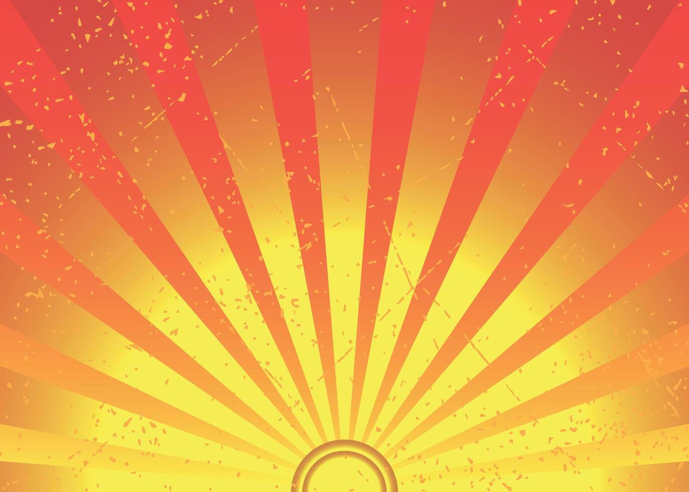 Grunge Sunburst Background vector