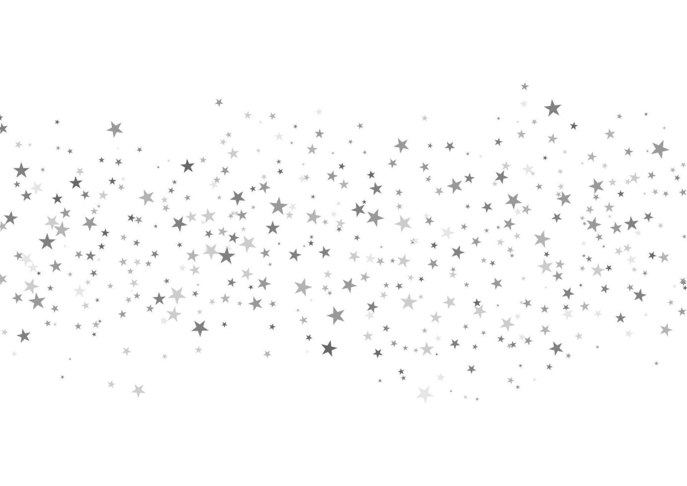 Abstract starry background on white vector