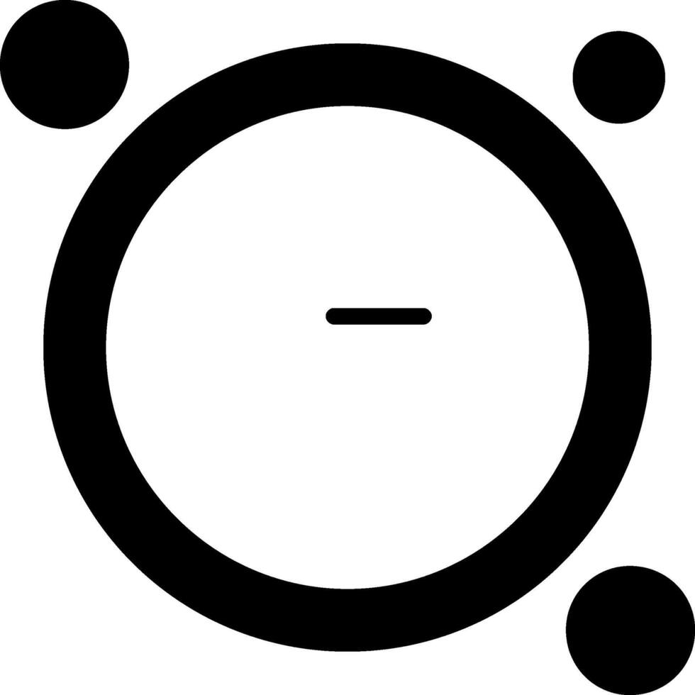 Zoom out Button Icon Design Symbol vector