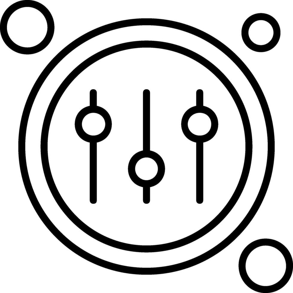 Control Button Icon Design Symbol vector