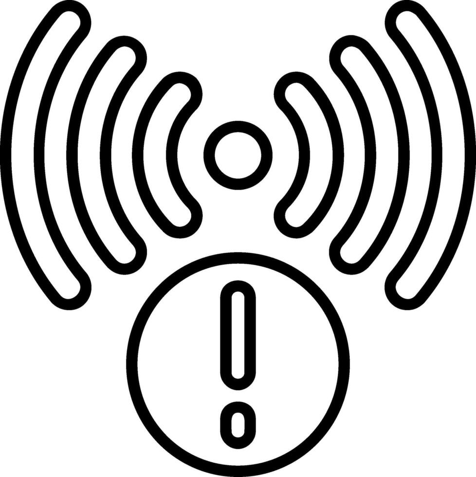 Signal Icon Design Symbol vector