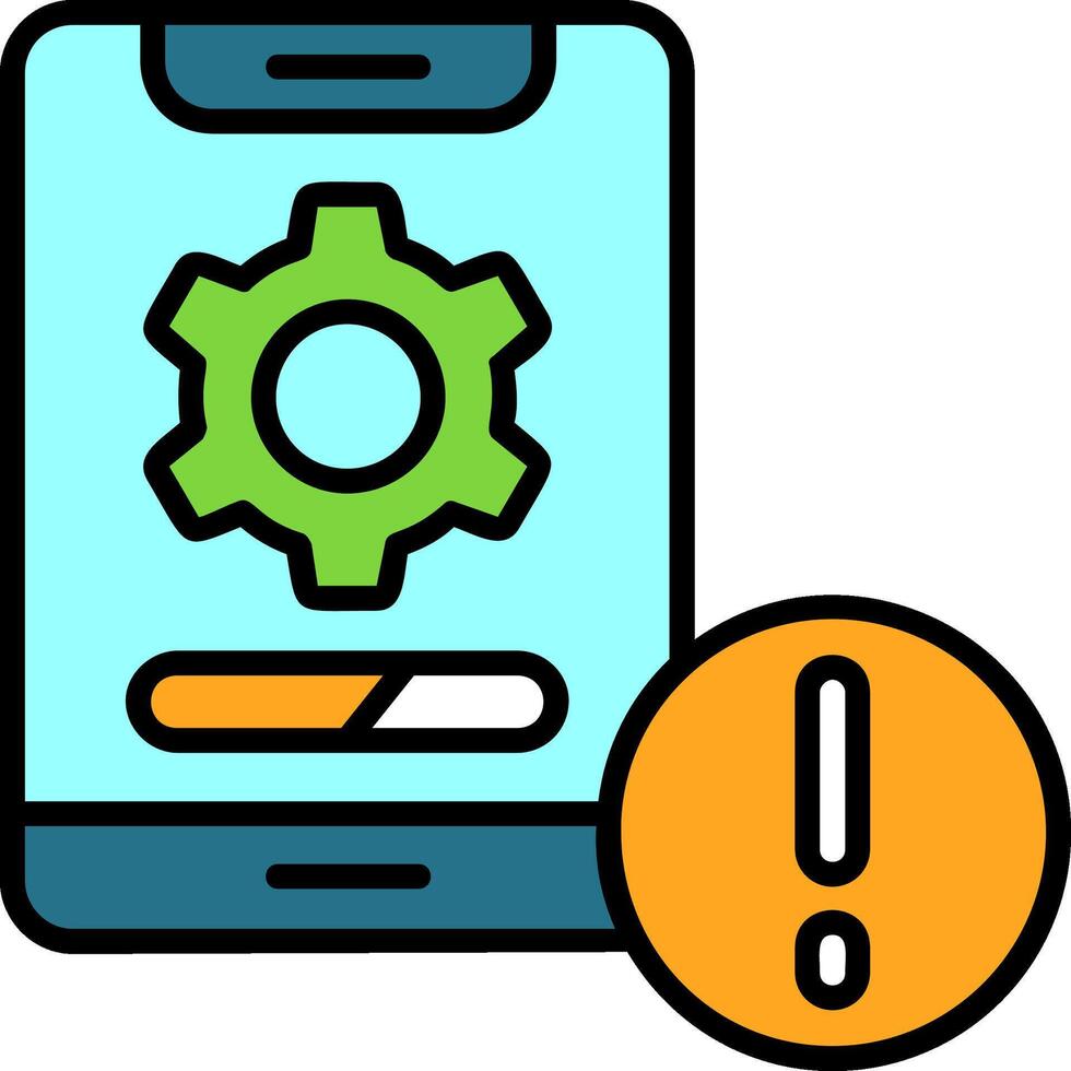 Update Icon Design Symbol vector