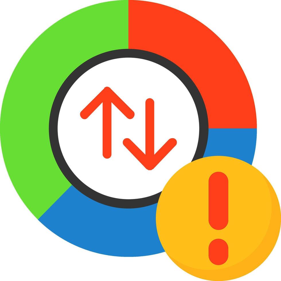 Data usage Icon Design vector