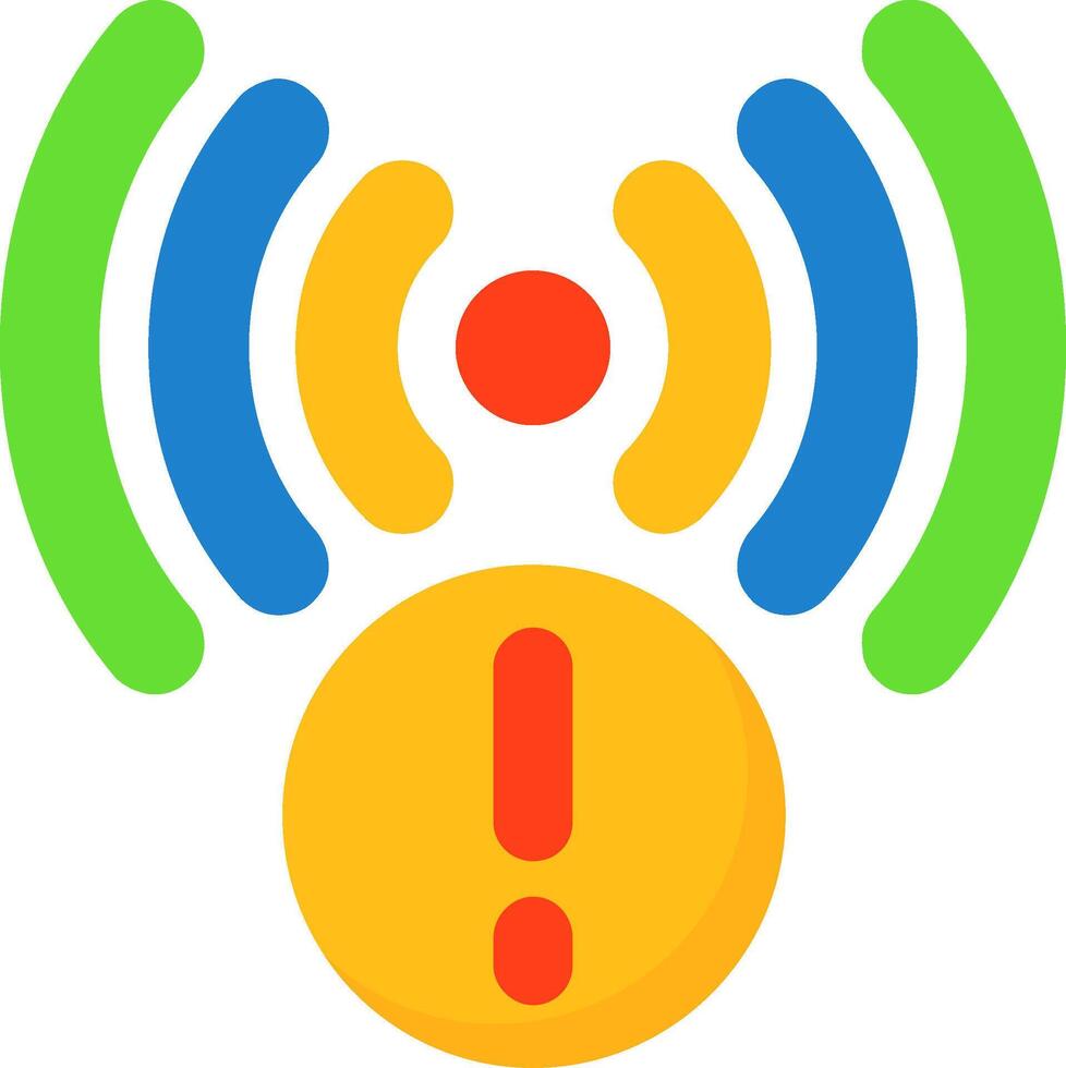 Signal Icon Design vector